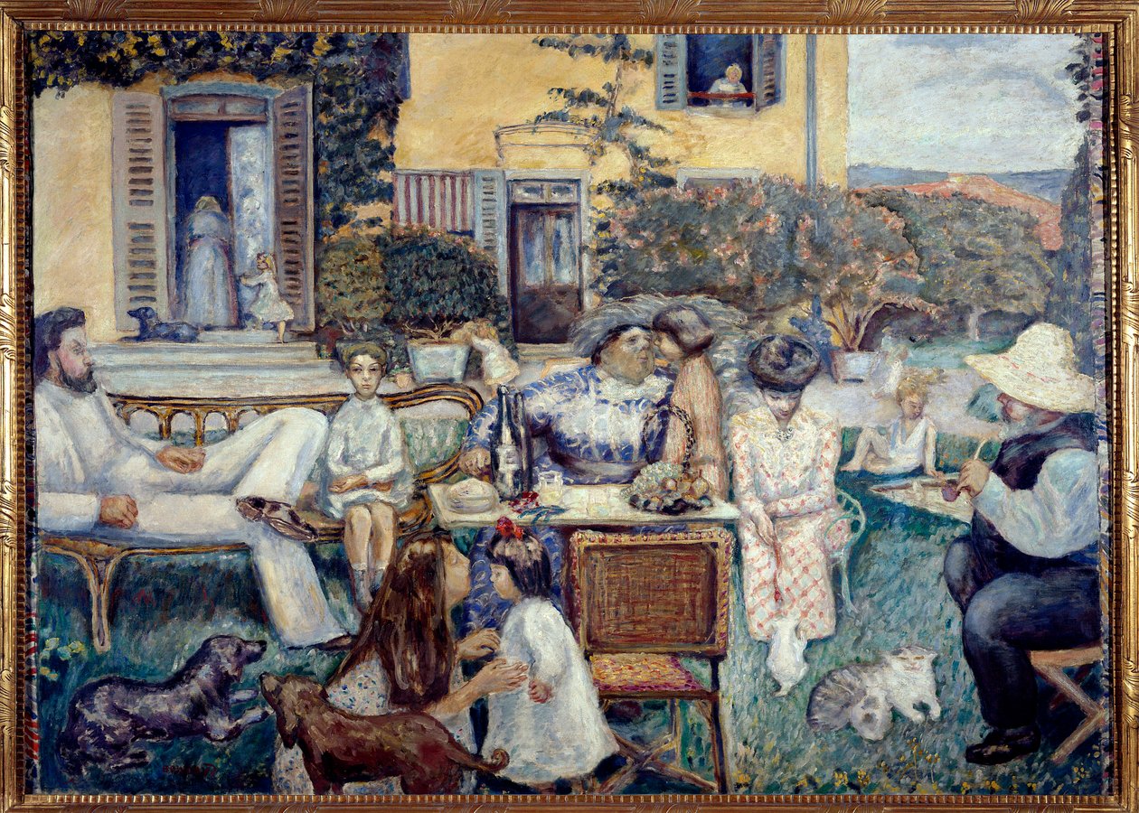 Burjuva Öğleden Sonra veya Teras Ailesi, 1900 by Pierre Bonnard