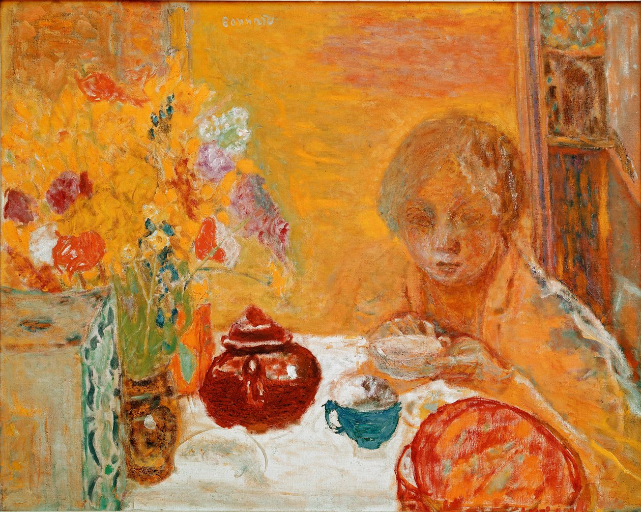 Kahvaltı, Pierre Bonnard (1867-1947) c.1932 by Pierre Bonnard