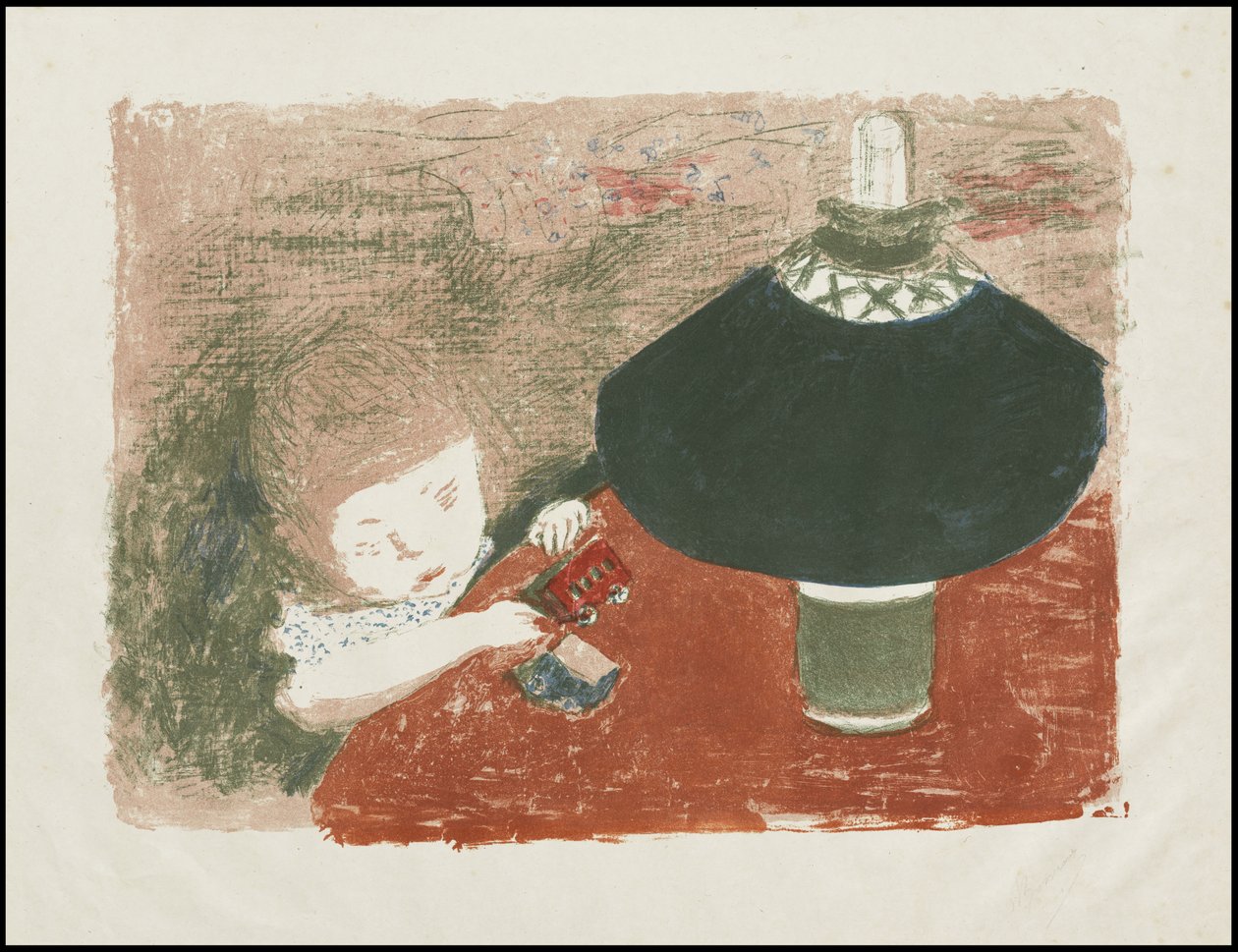 Lambalı çocuk by Pierre Bonnard