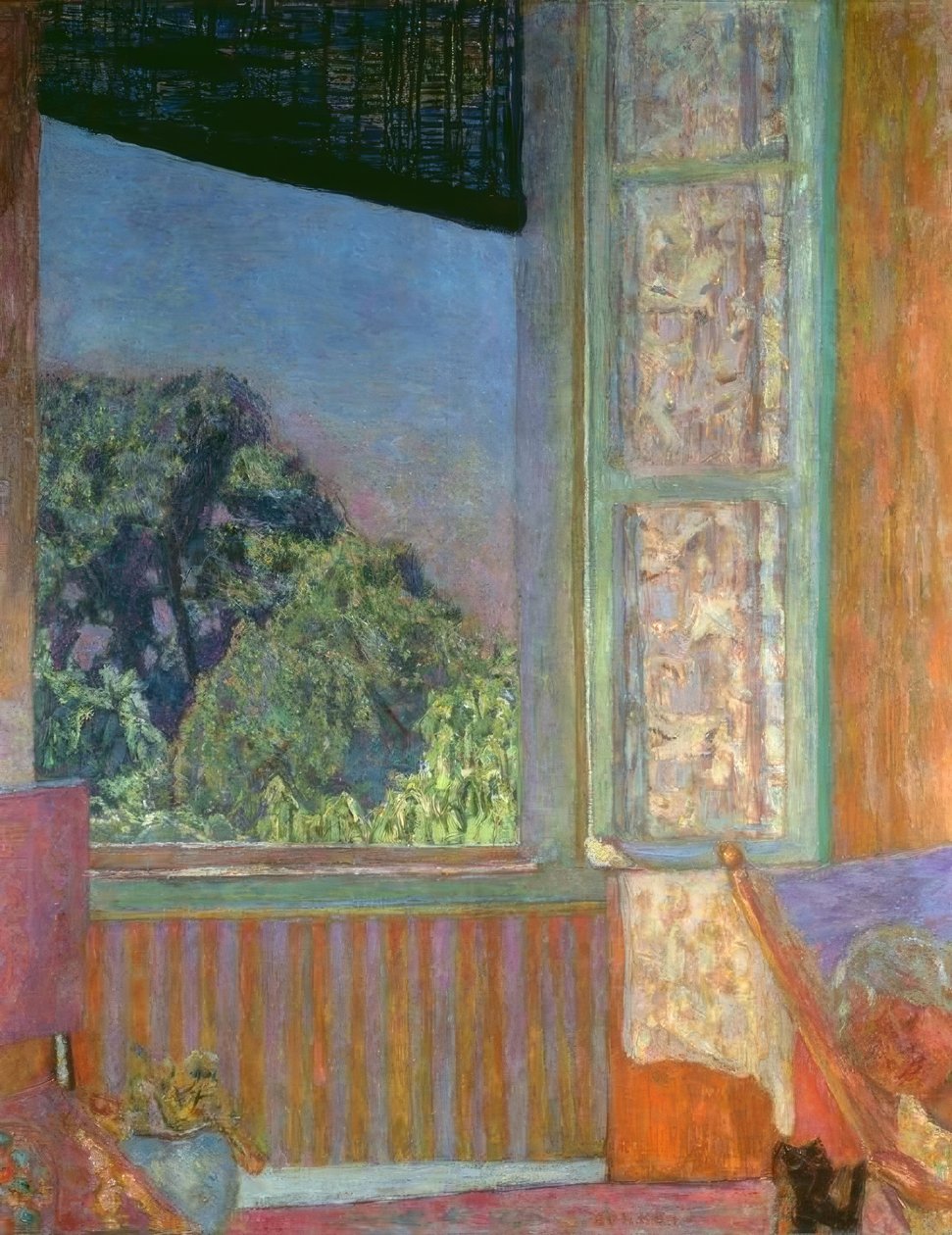 açık pencere by Pierre Bonnard