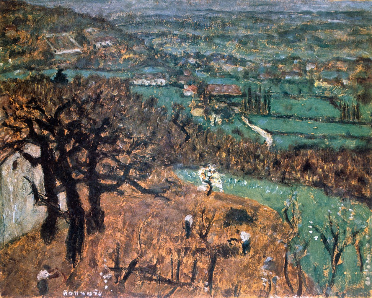 Dauphine Peyzaj, c1899. by Pierre Bonnard