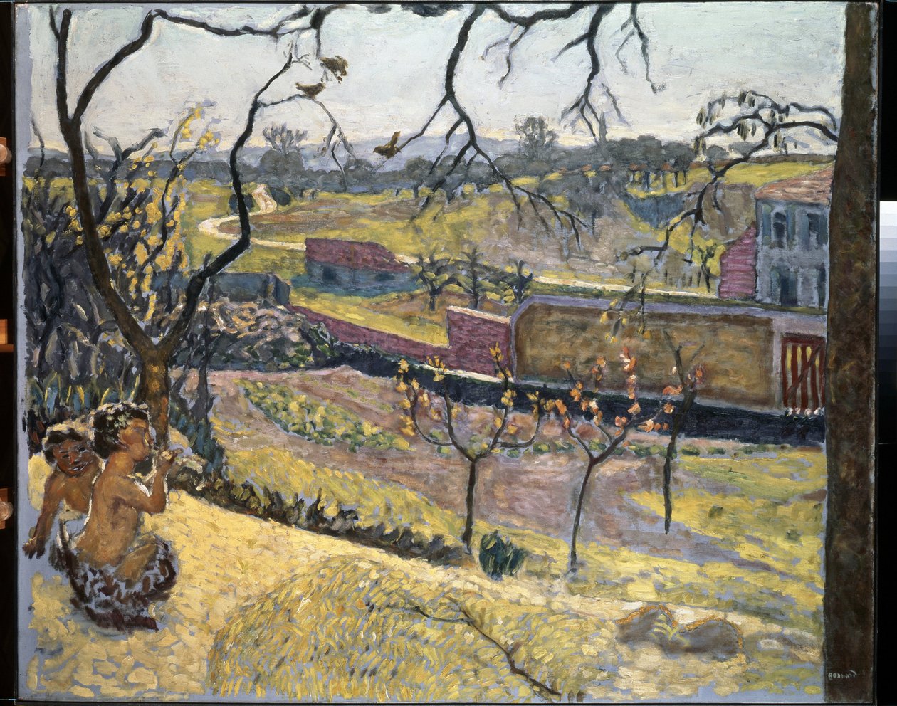 Baharın başlangıcı. Küçük faunlar. Pierre Bonnard