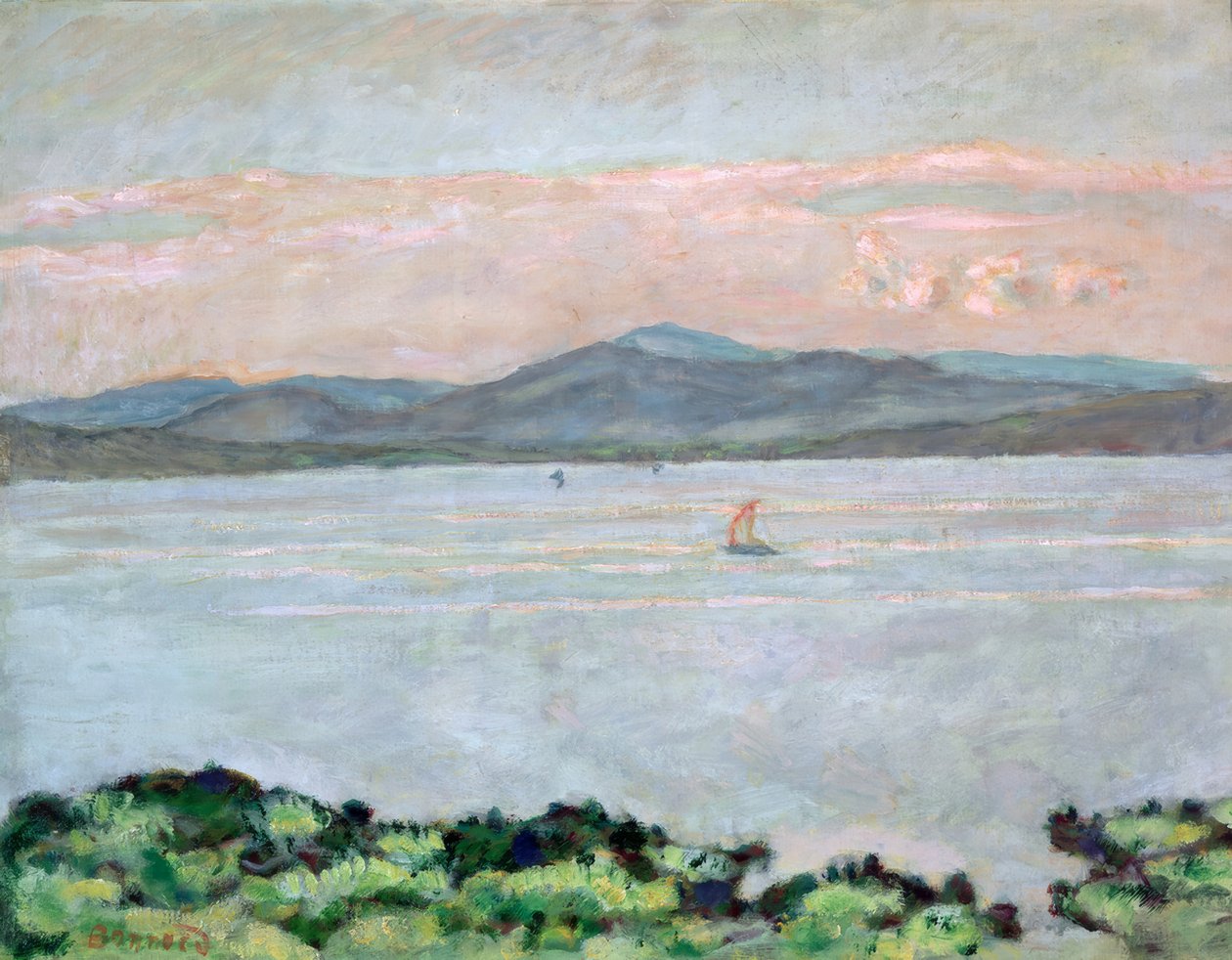 Saint-Tropez Körfezi by Pierre Bonnard