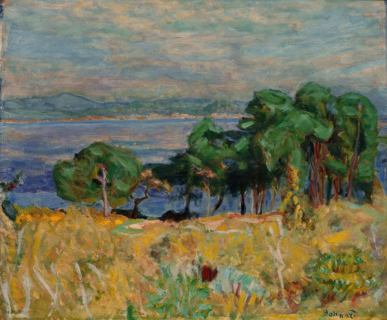 Saint-Tropez Körfezi by Pierre Bonnard