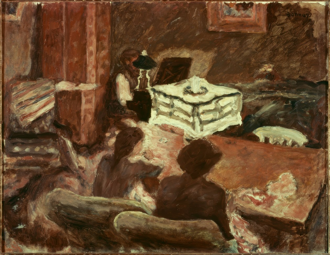 "Claude Terrasse ailesi" by Pierre Bonnard