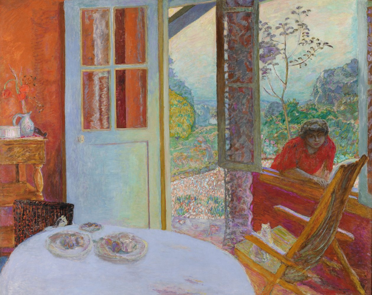 Ülkede Yemek Odası by Pierre Bonnard