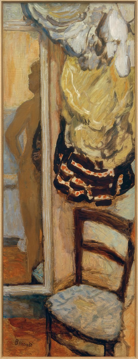 aynada çıplak by Pierre Bonnard
