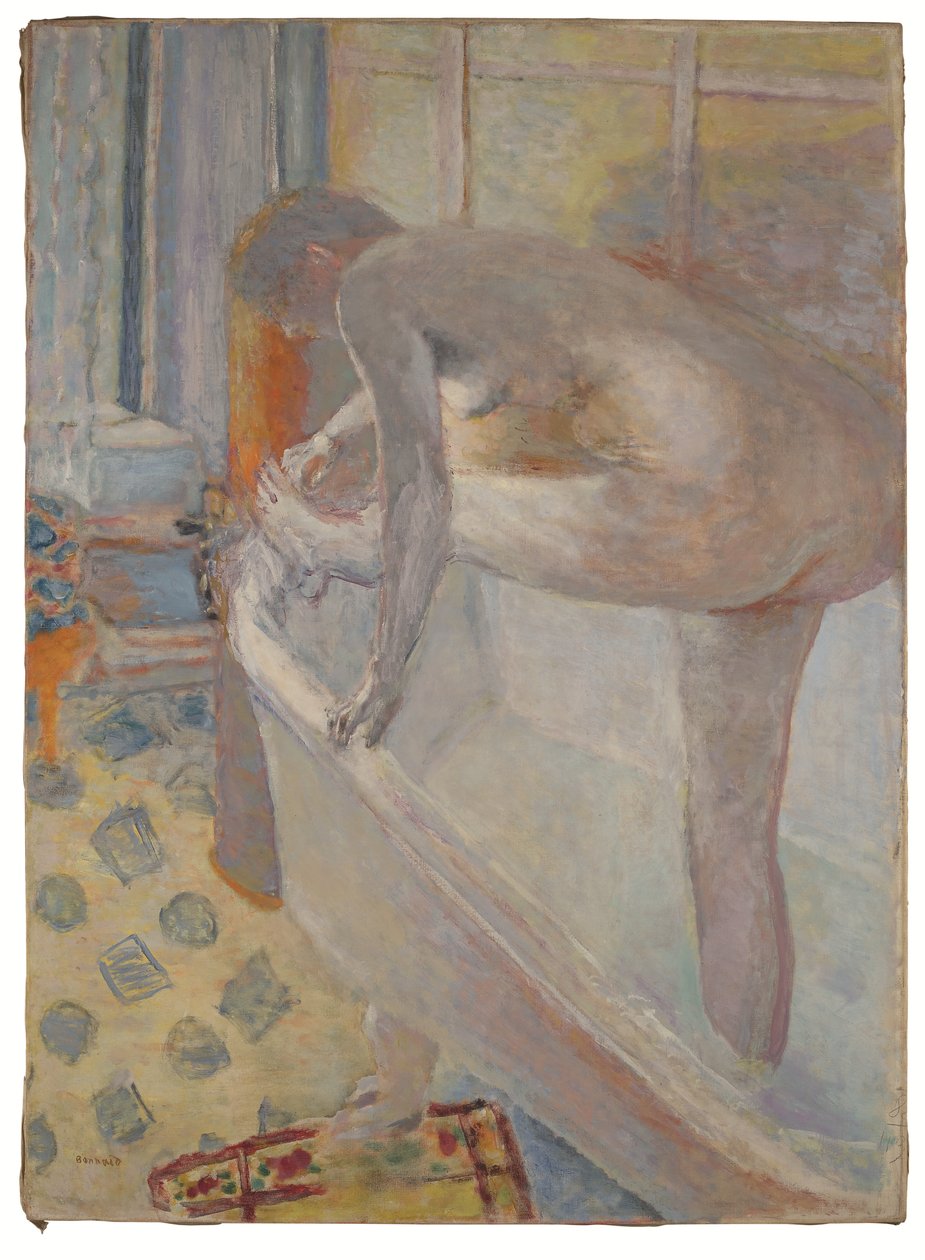 Küvette büyük çıplak by Pierre Bonnard