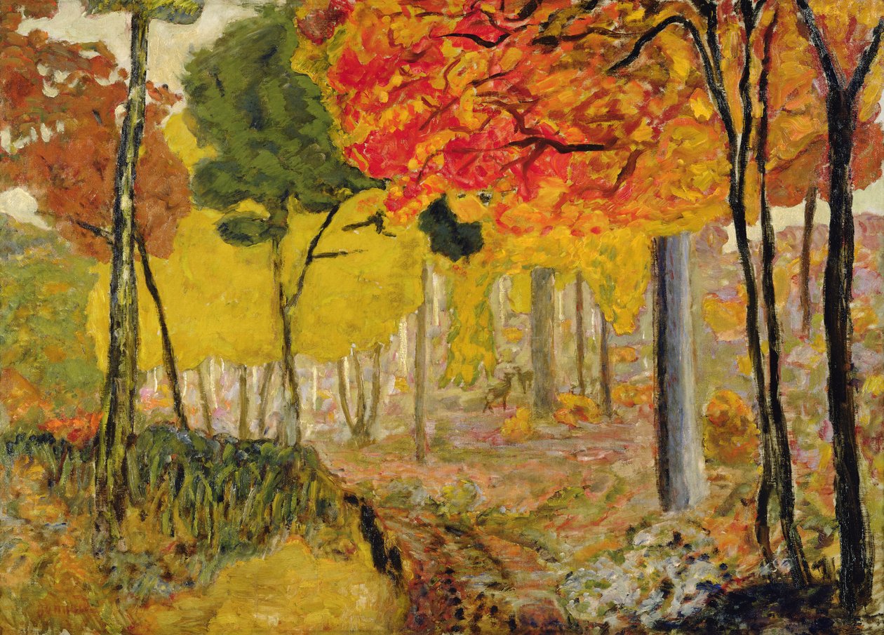 Çalılıktaki Hinds, c.1900 by Pierre Bonnard