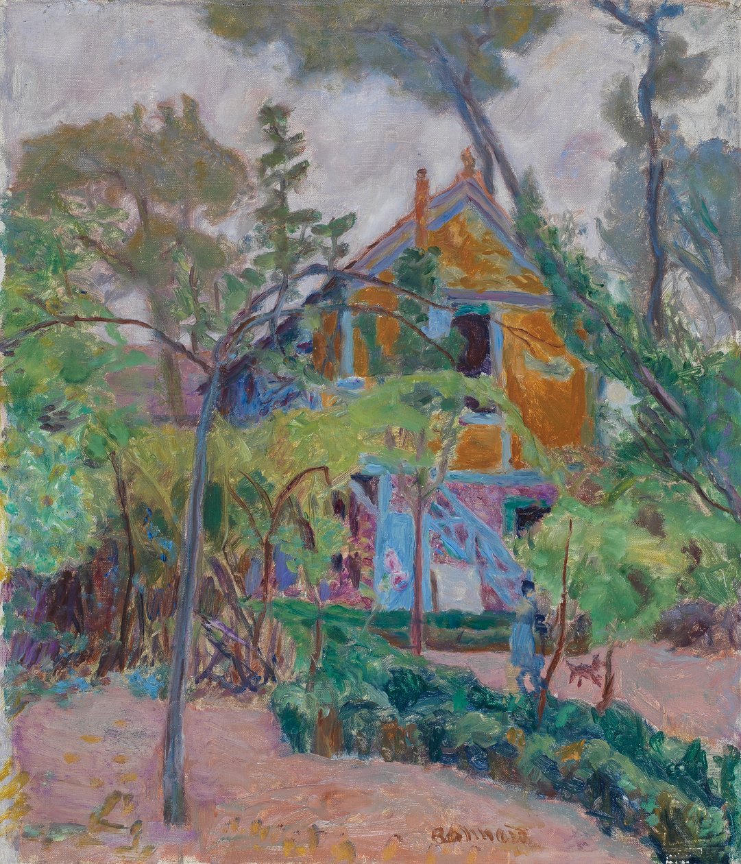 Ağaçlar arasındaki ev, 1918 by Pierre Bonnard
