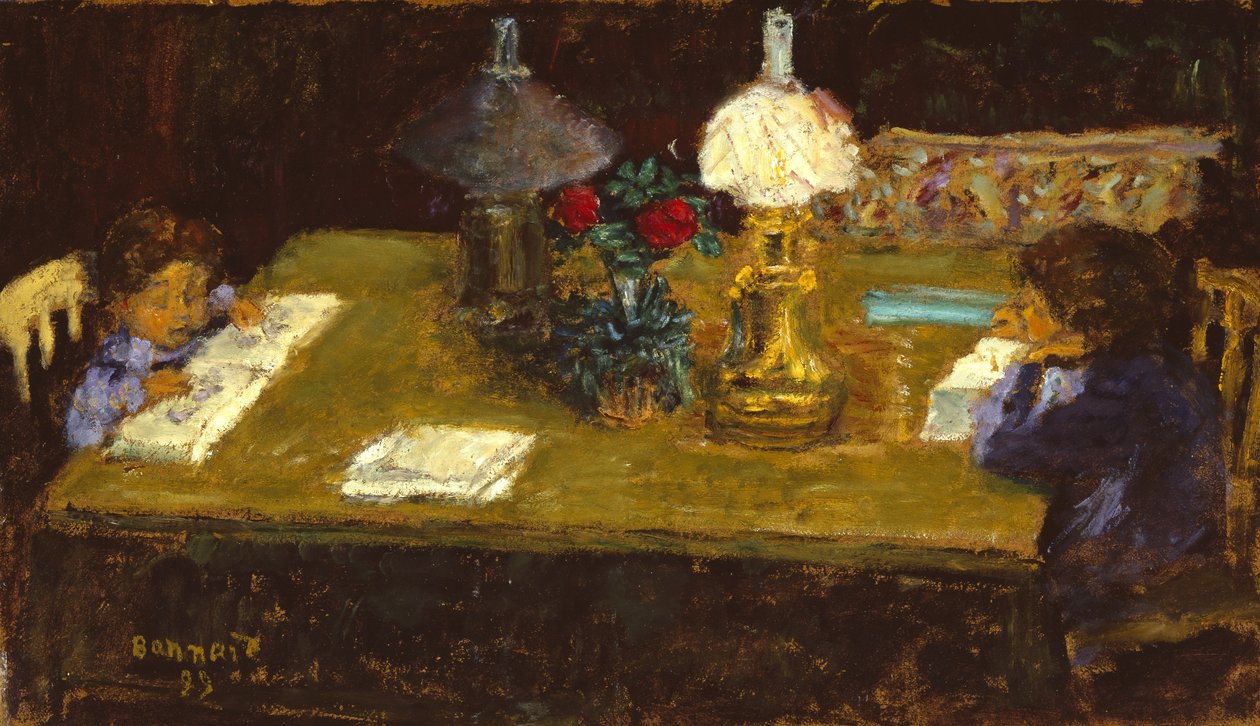 İç Mekan: Terrasse Çocukları by Pierre Bonnard
