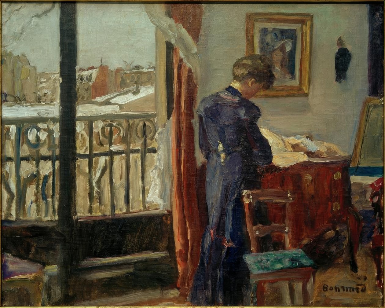 Kış günü by Pierre Bonnard