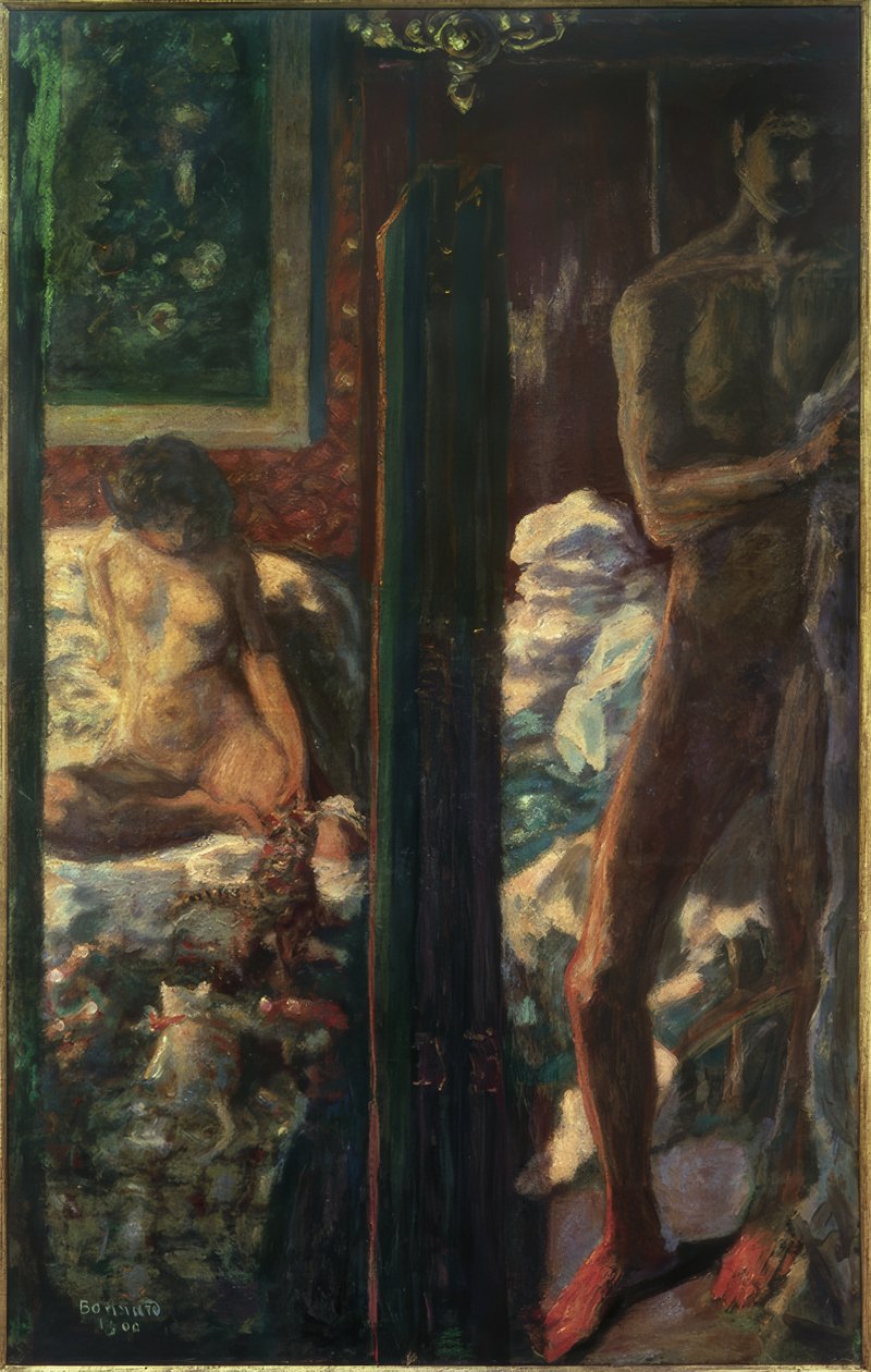 Adam ve kadın by Pierre Bonnard
