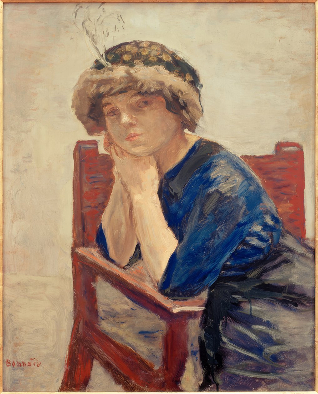 ak balıkçıl by Pierre Bonnard