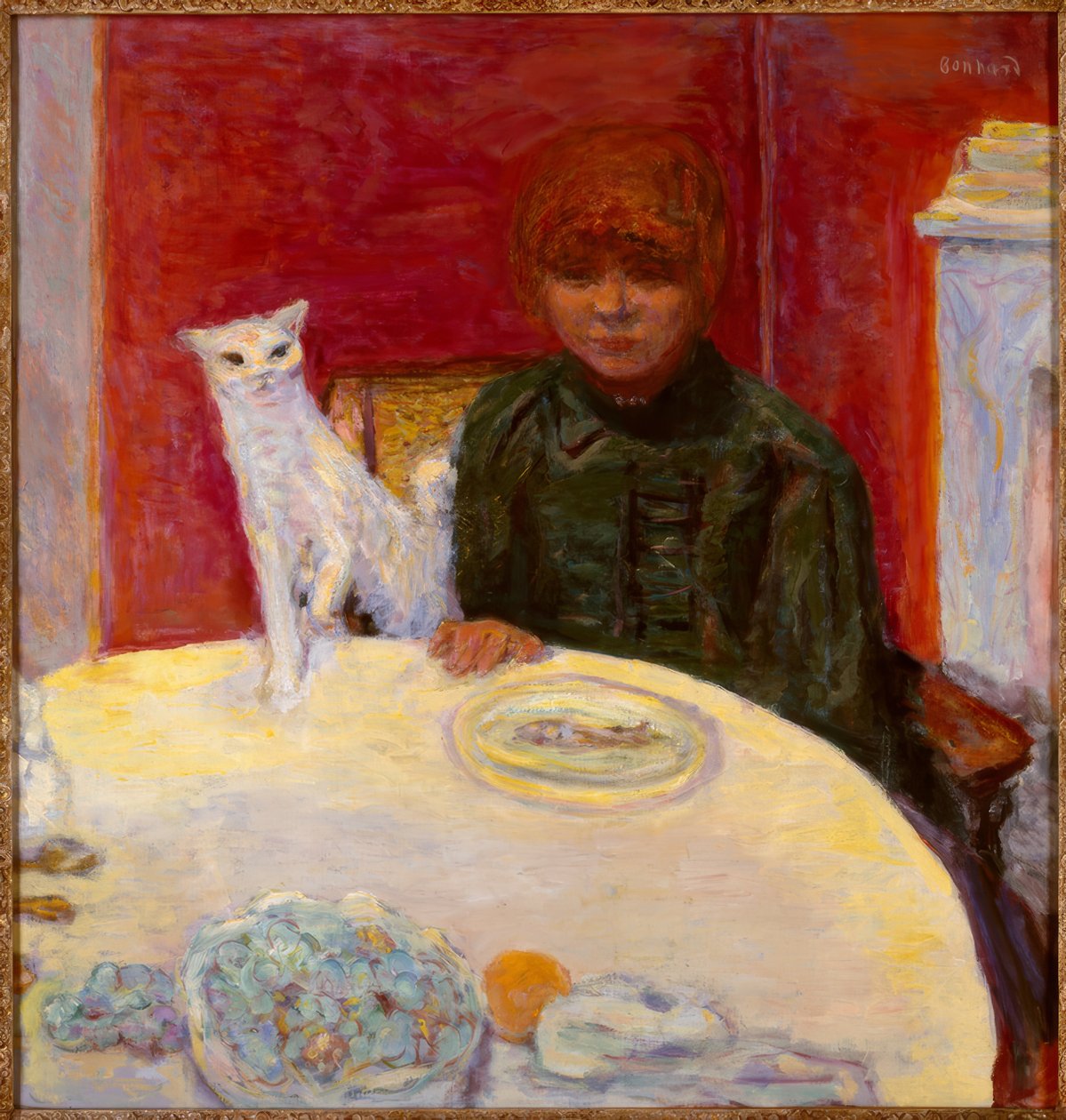 Kedili Kadın veya İstekli Kedi by Pierre Bonnard