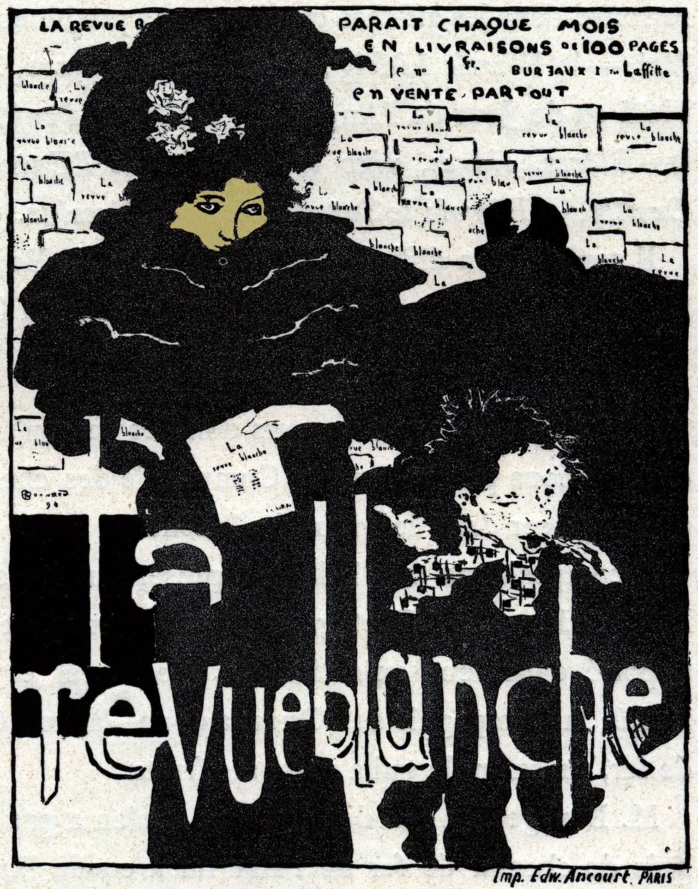 Beyaz Revü, 1896 by Pierre Bonnard