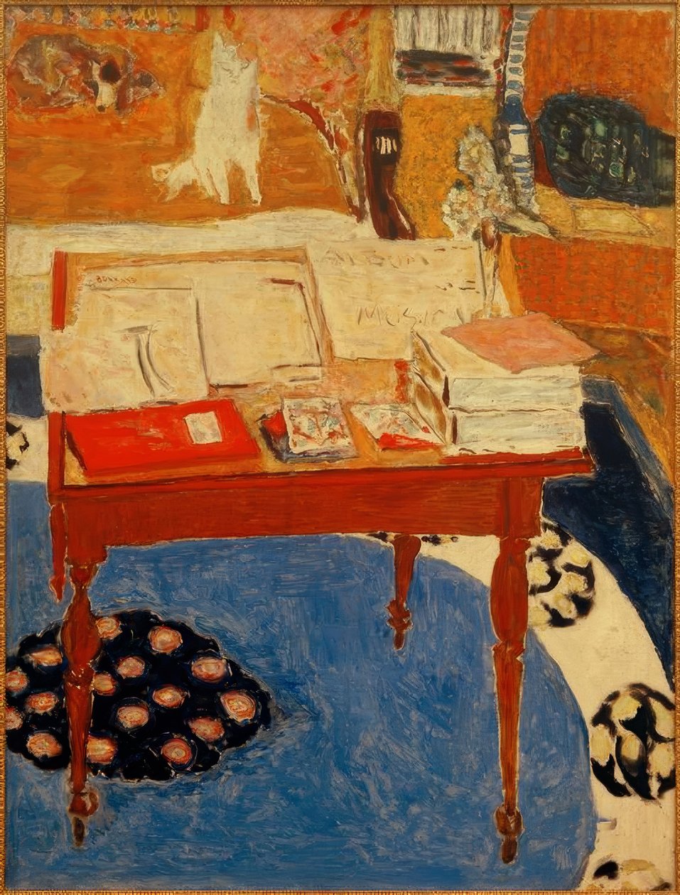 Çalışma Masası by Pierre Bonnard