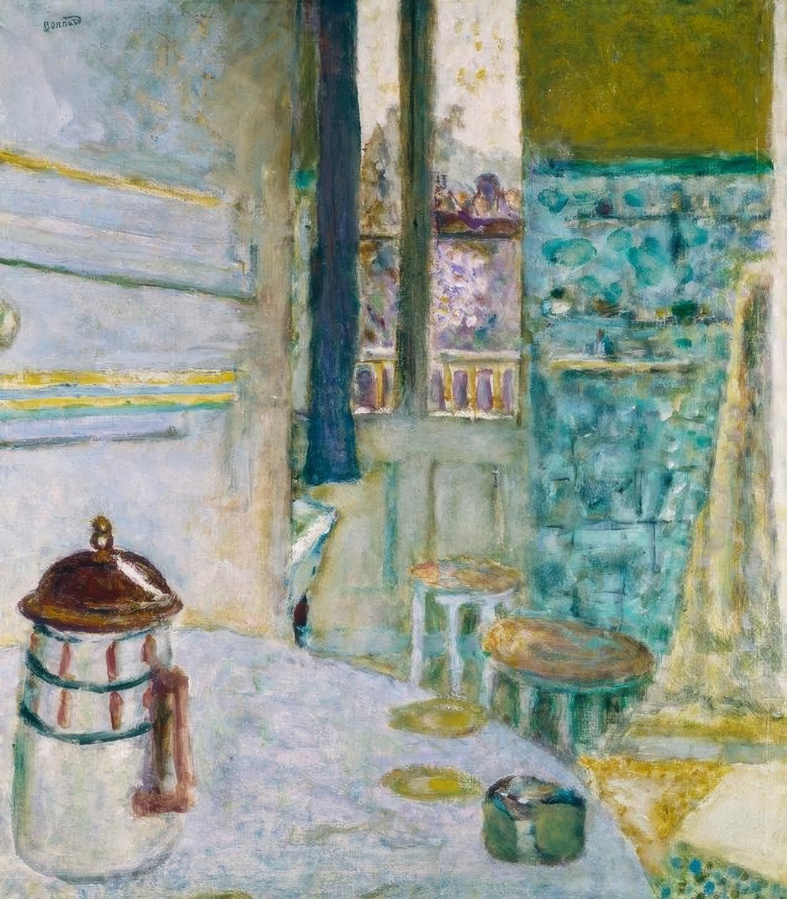 kahve makinesi by Pierre Bonnard
