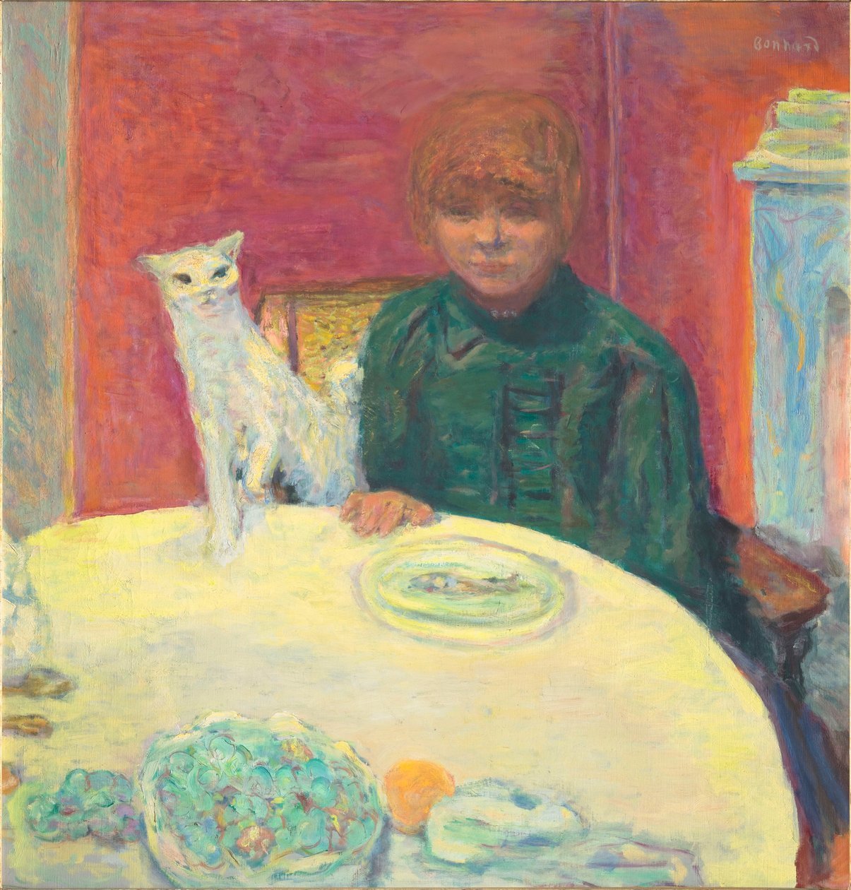 La femme au sohbet Kedili Kadın, 1912. by Pierre Bonnard