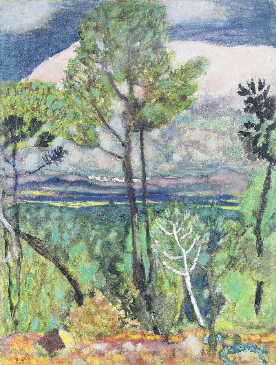 Manzara by Pierre Bonnard