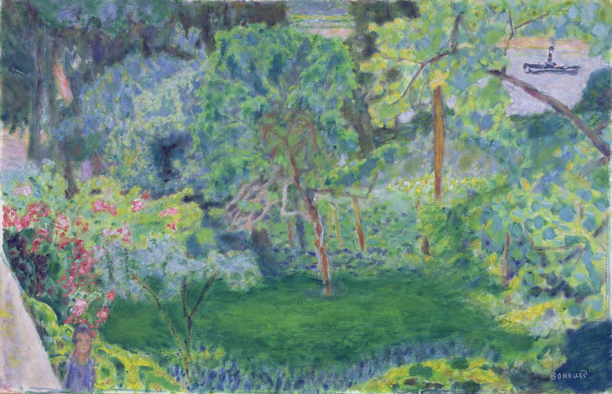 Bir Mavna ile Manzara, c.1930 by Pierre Bonnard