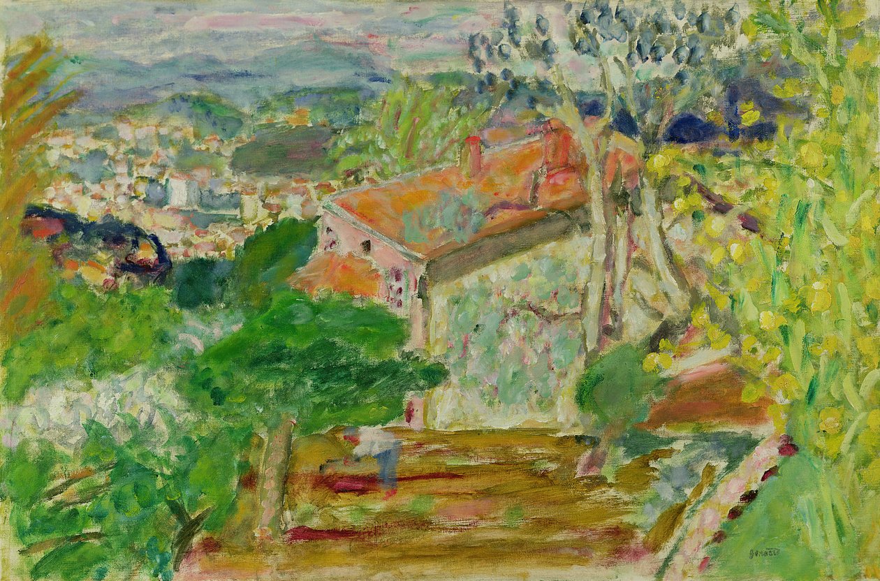 Kızıl Evli Manzara, c.1942 by Pierre Bonnard