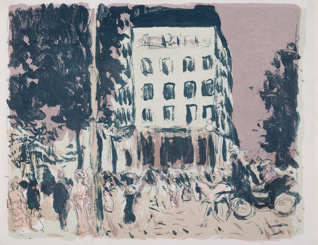 bulvar by Pierre Bonnard