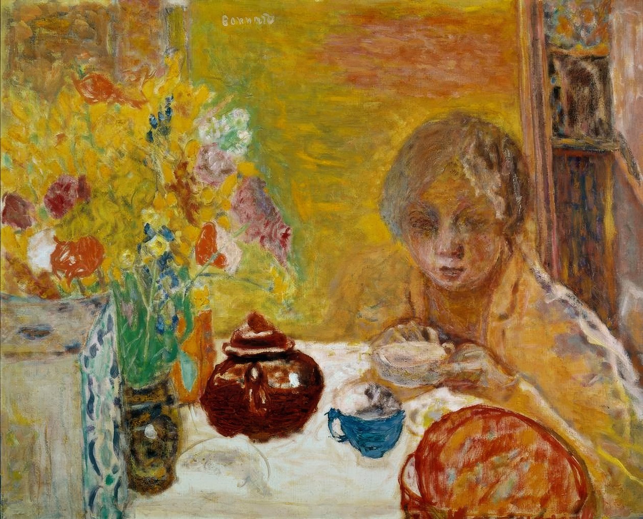Öğle yemeği by Pierre Bonnard