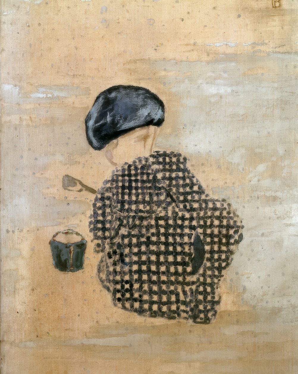 Kumlu turtadaki çocuk veya Kovadaki çocuk by Pierre Bonnard