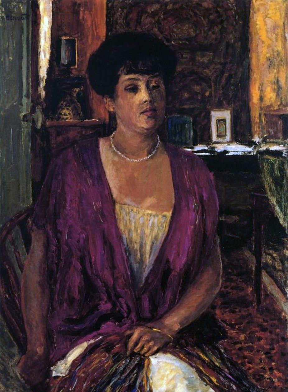 Madam Claude Anet, 1910 by Pierre Bonnard