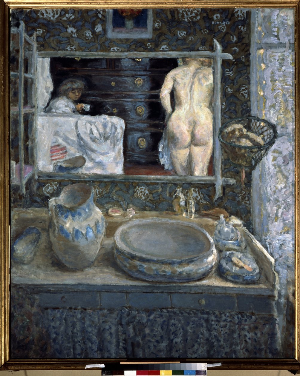Lavabo Üstü Ayna by Pierre Bonnard