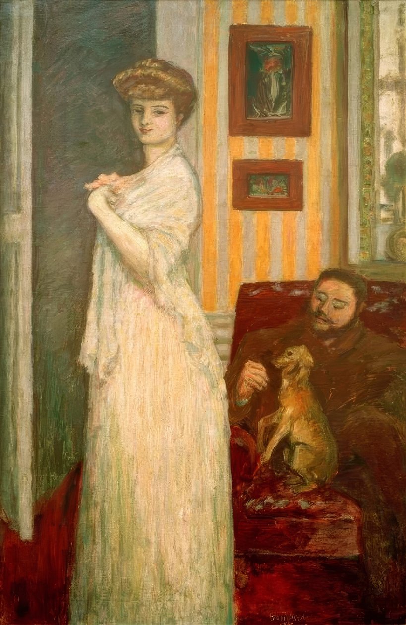 Misia Godebska ve Thadée Natanson by Pierre Bonnard