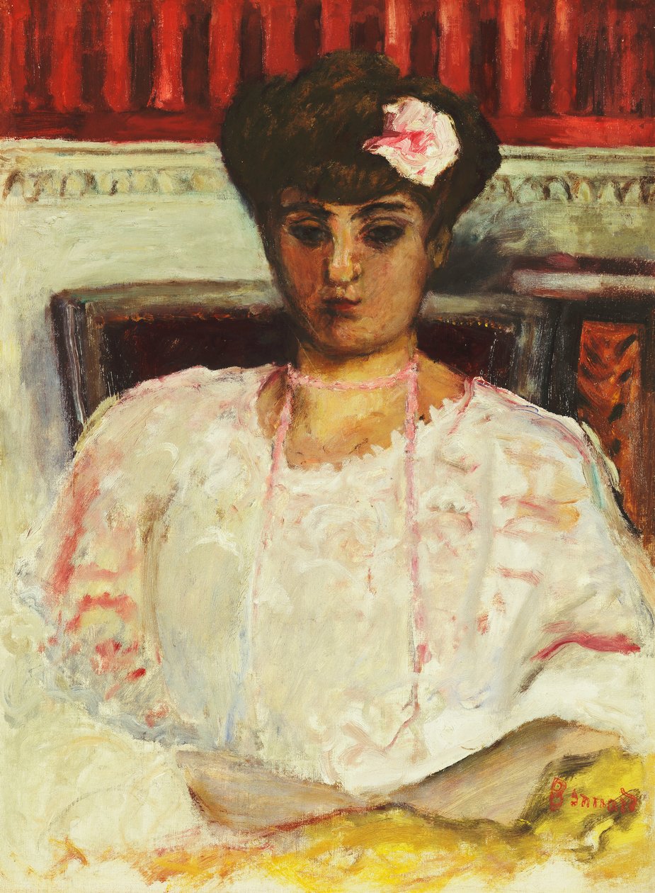 Pembe Bluzda Misyon; Pembe Korsajın Görevi by Pierre Bonnard