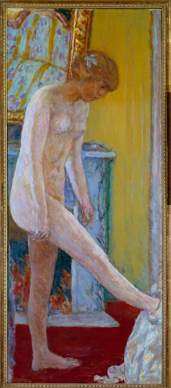 Pierre Bonnard (1867-1947) tarafından yapılan Nu Resim 20. yüzyıl Paris, belediye modern sanat müzesi by Pierre Bonnard