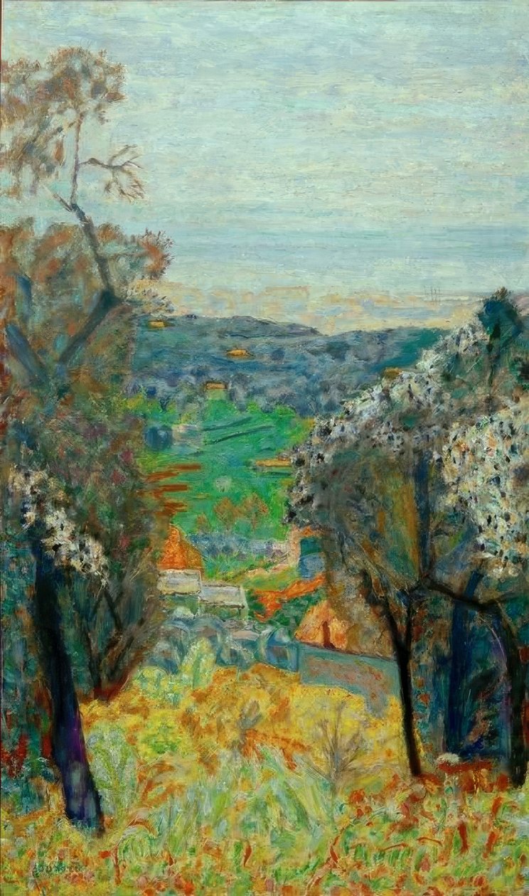 Cannet manzarası by Pierre Bonnard