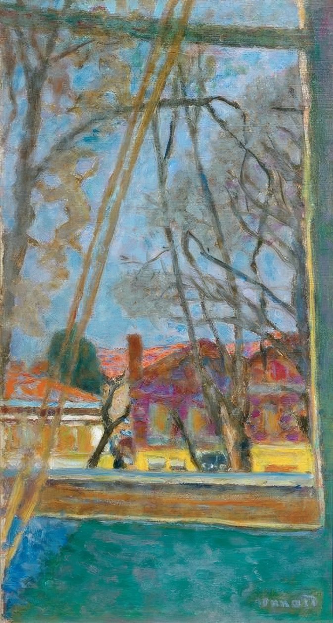 Bir pencereden manzara by Pierre Bonnard