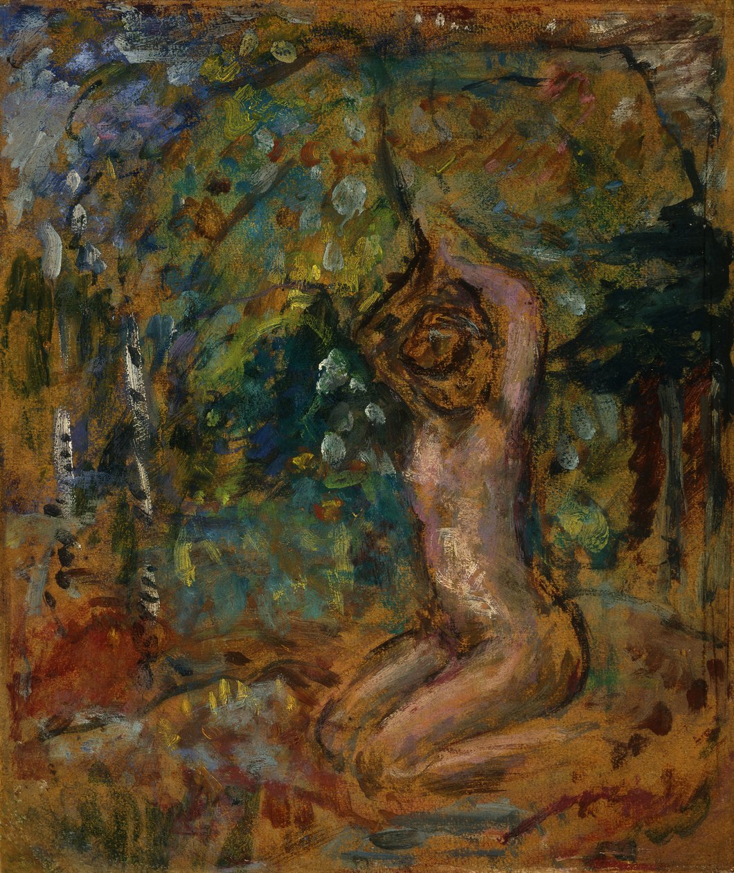 Küçük Çıplak, Kollar Kaldırılmış, Manzarada, 1907 c. by Pierre Bonnard