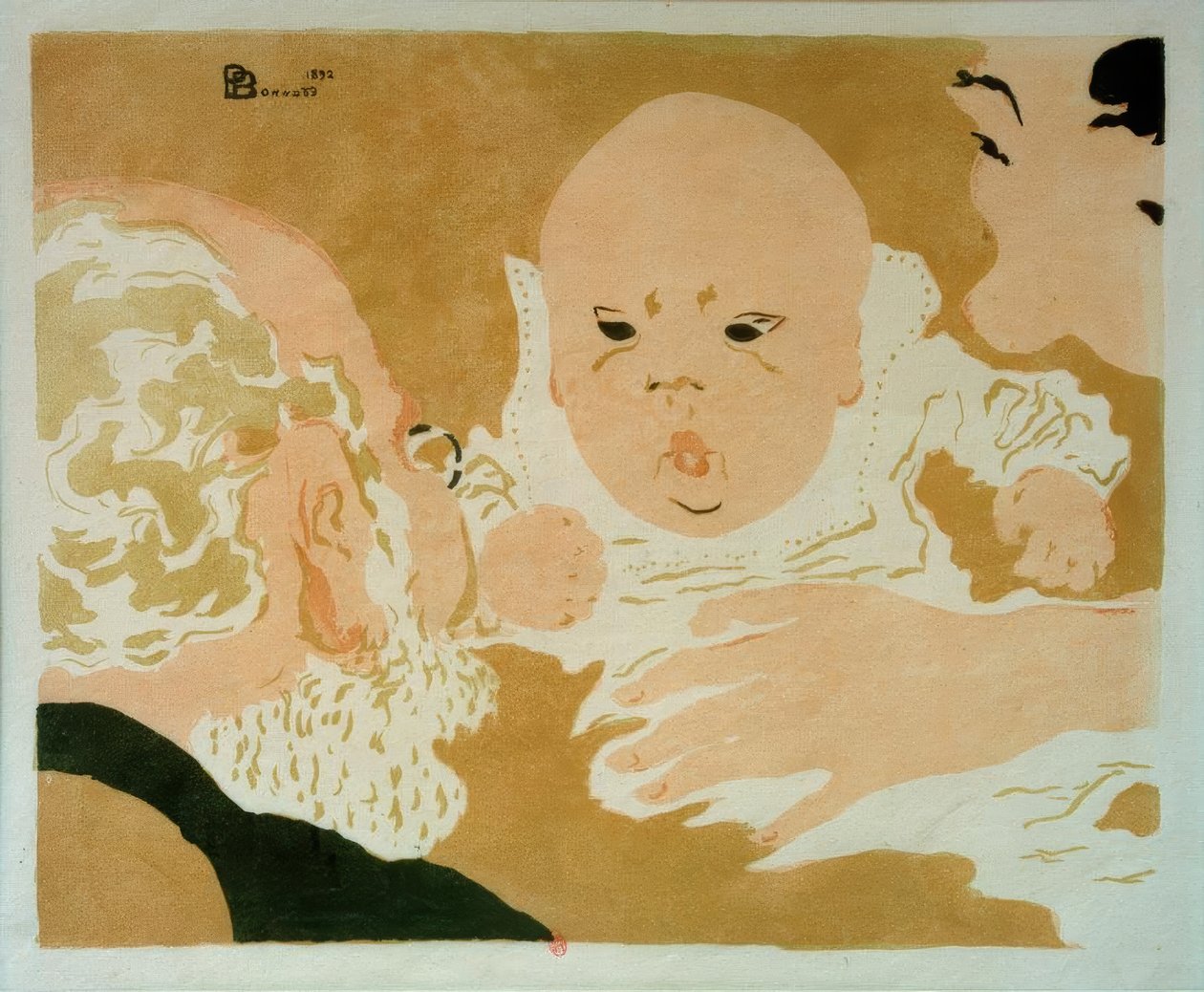 aile sahnesi by Pierre Bonnard