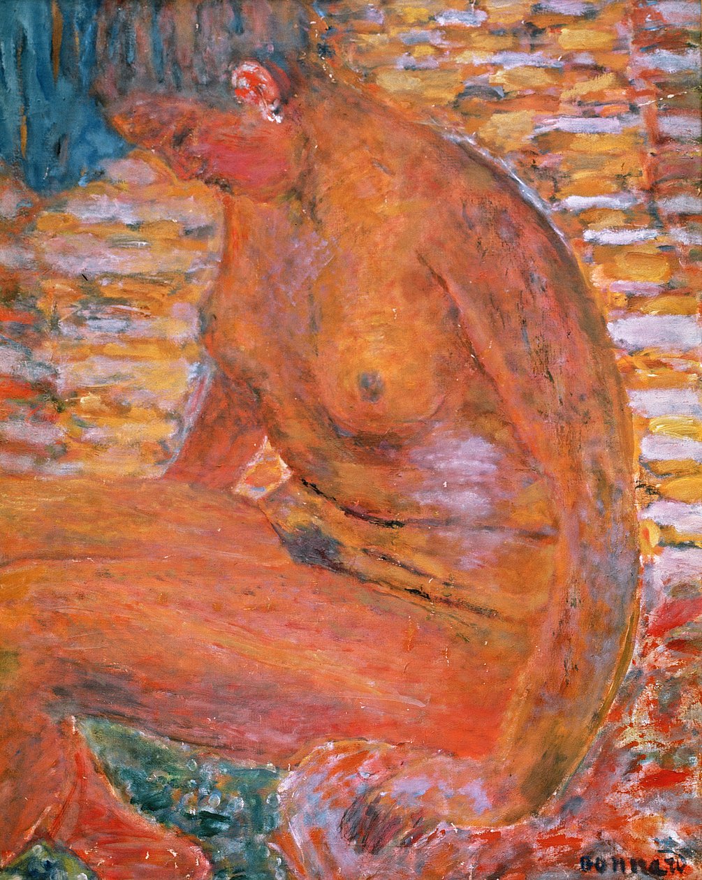 çıplak şapka by Pierre Bonnard