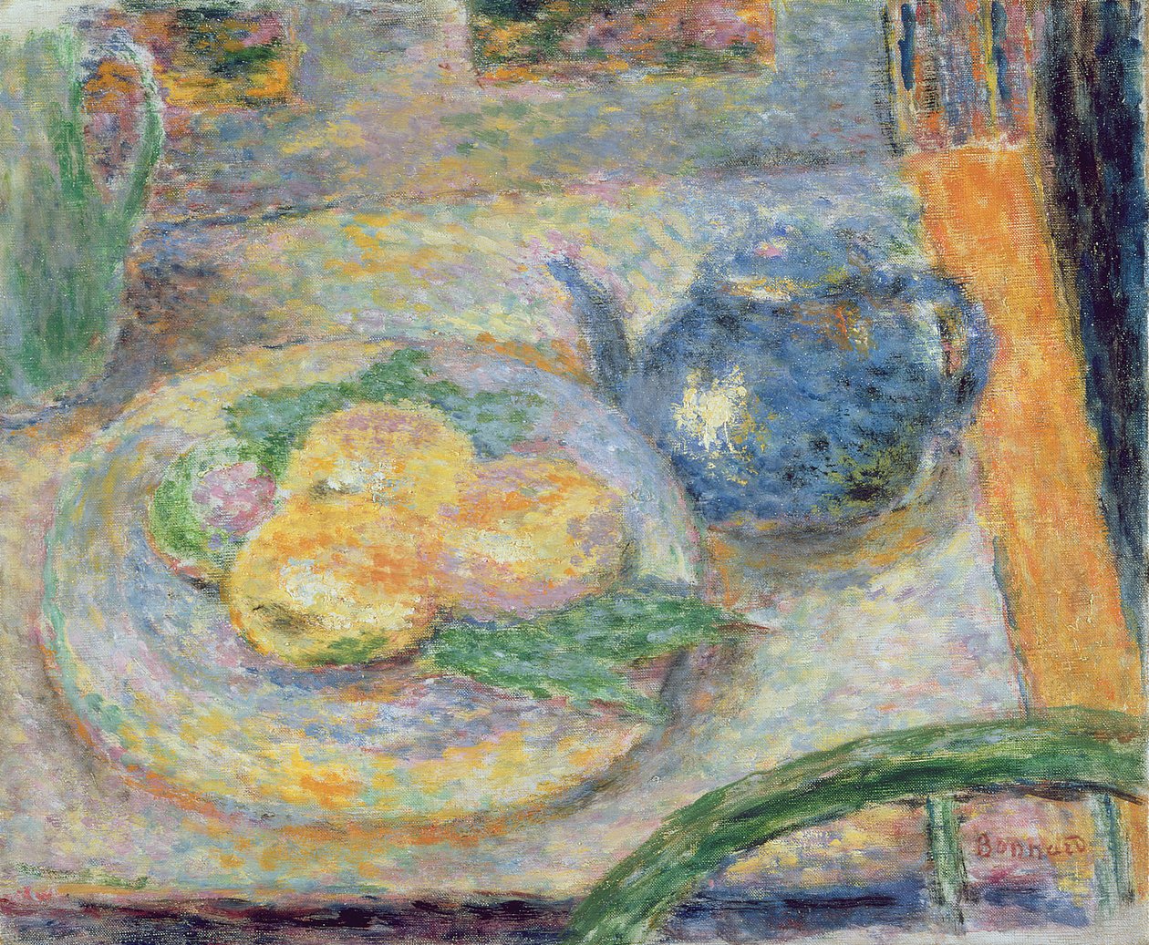Çaydanlıklı Natürmort, 1936-37 by Pierre Bonnard