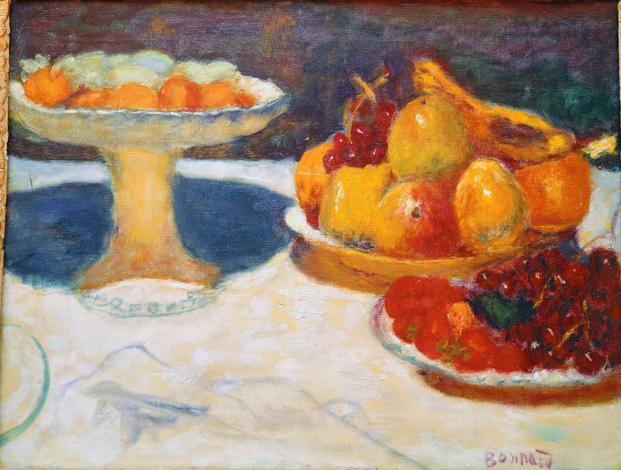 Kompostolu natürmort Boyama Pierre Bonnard (1867-1947) Bernheim-Jeune Koleksiyonu by Pierre Bonnard