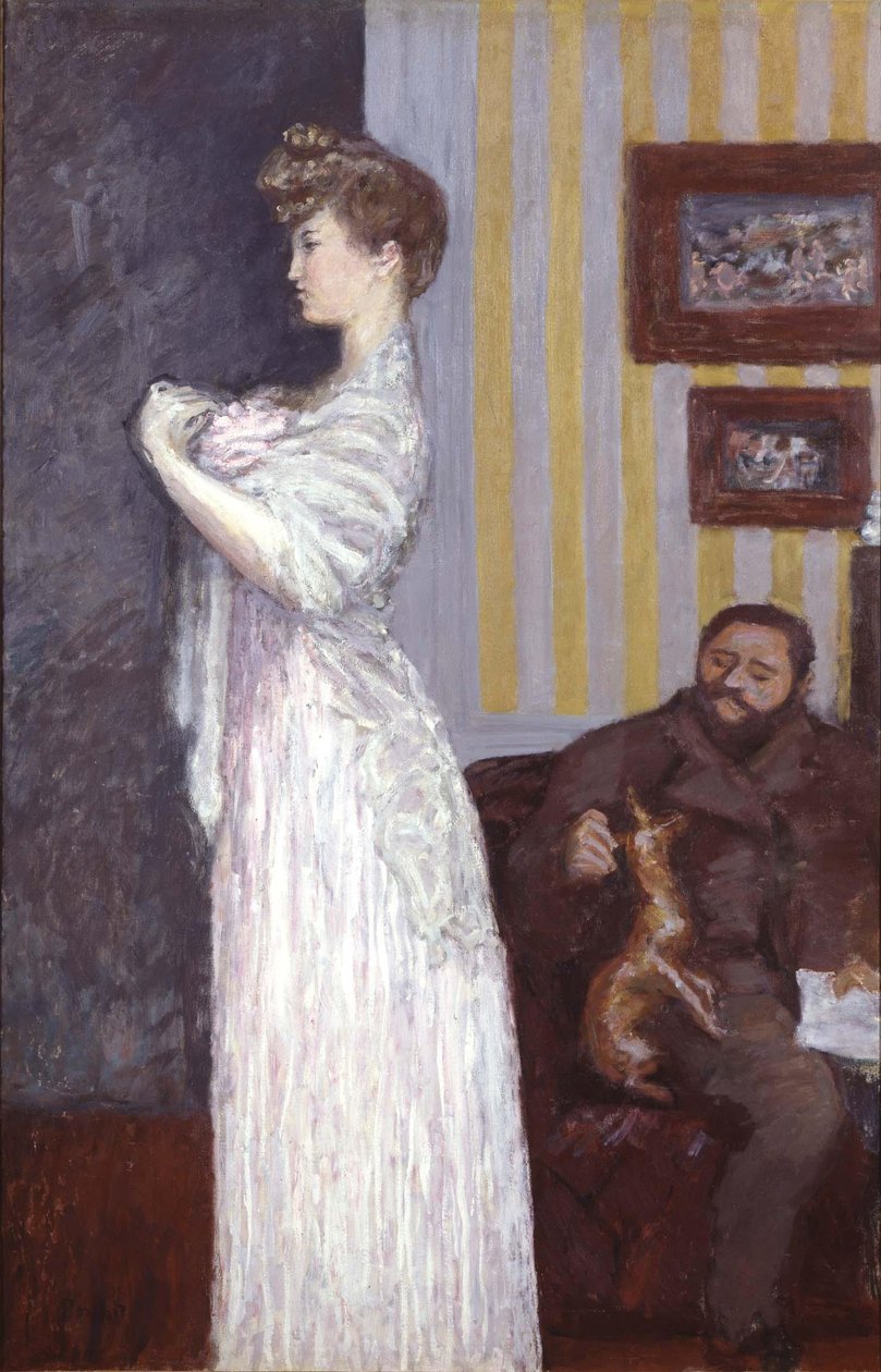 Thadée Natanson ve Misia by Pierre Bonnard