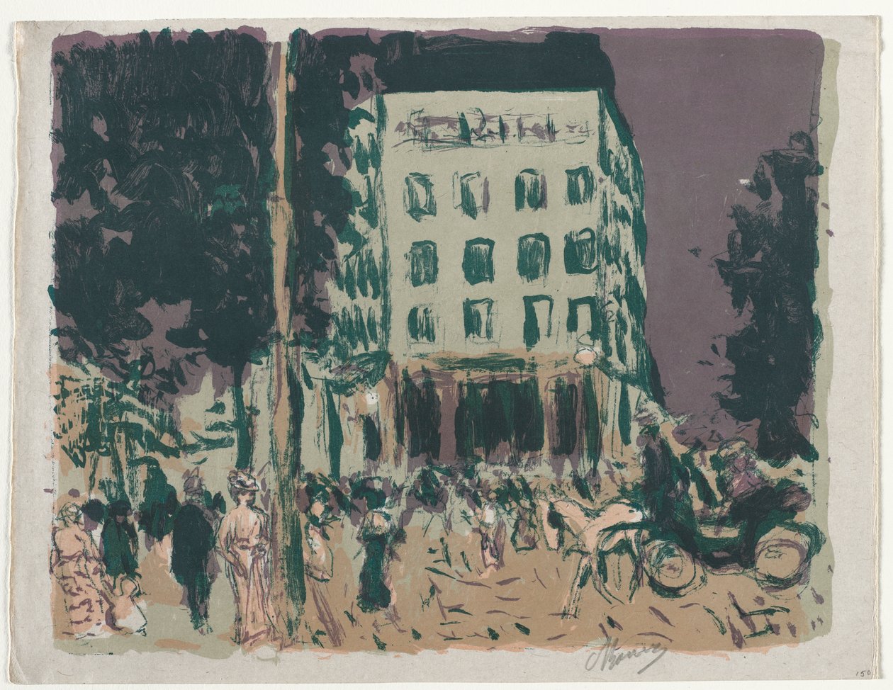 bulvarlar by Pierre Bonnard