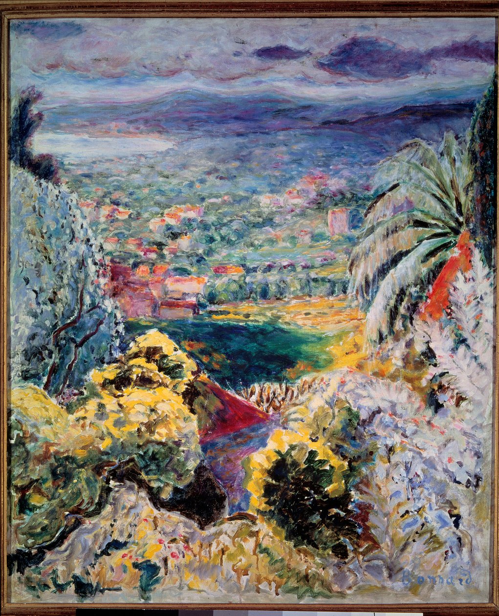 Cannet veya Cannes Körfezi 1935 by Pierre Bonnard