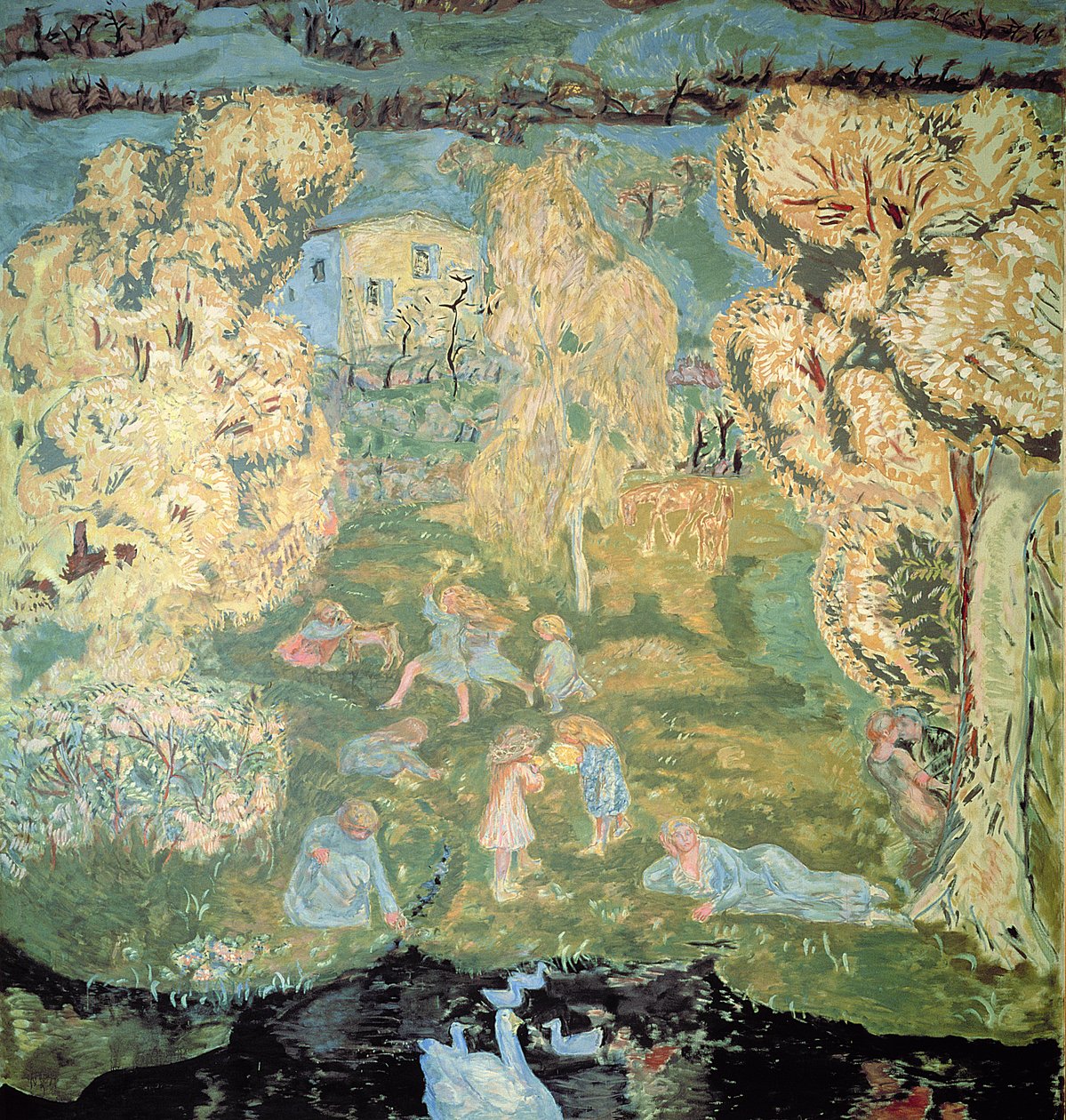 Kırsalda Baharın İlk Günleri, 1912 by Pierre Bonnard