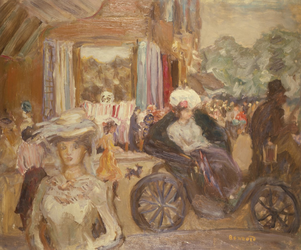 Hackney Arabası by Pierre Bonnard