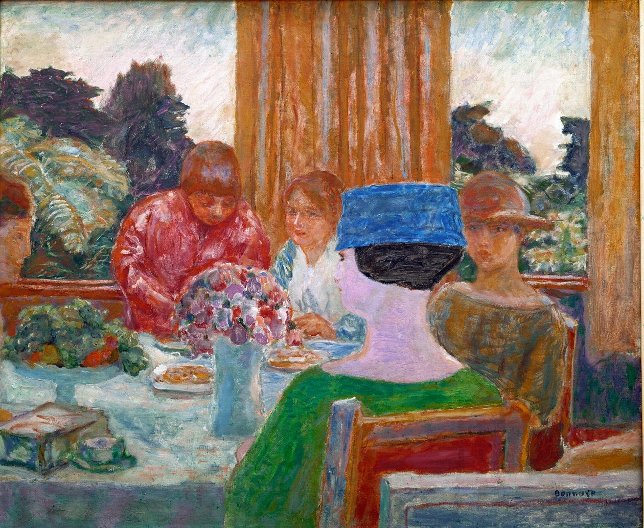Küçük Mavi Şapka Tablosu Pierre Bonnard (1867-1947) 1917 Dim. 66x79 cm Paris, Winterthur, Özel Koleksiyon by Pierre Bonnard