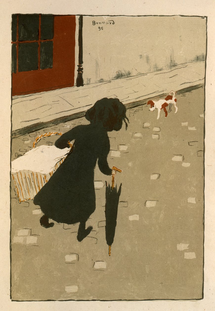 Küçük Çamaşırcı Kız, 1896 by Pierre Bonnard