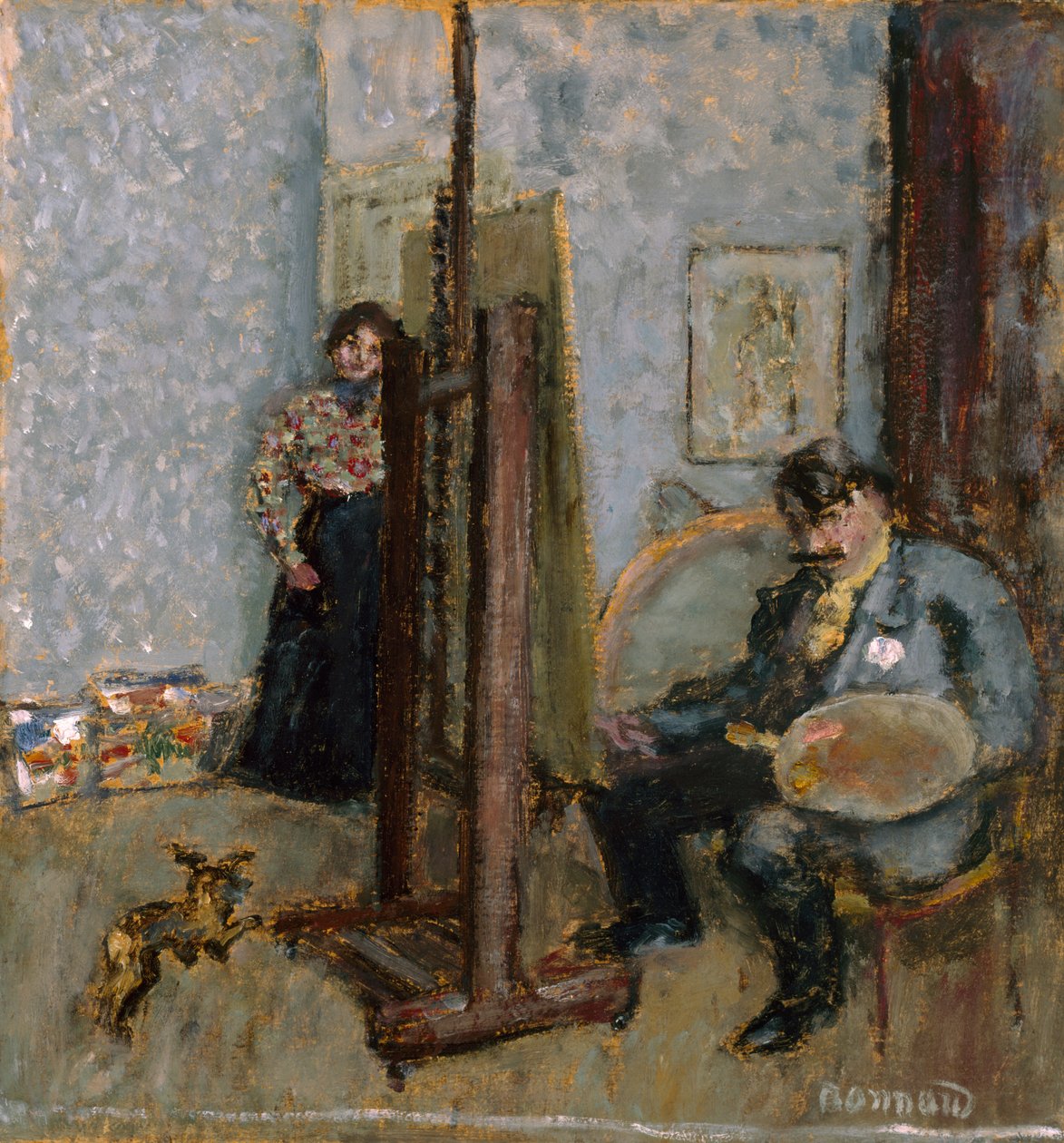 Ressamın Atölyesi by Pierre Bonnard