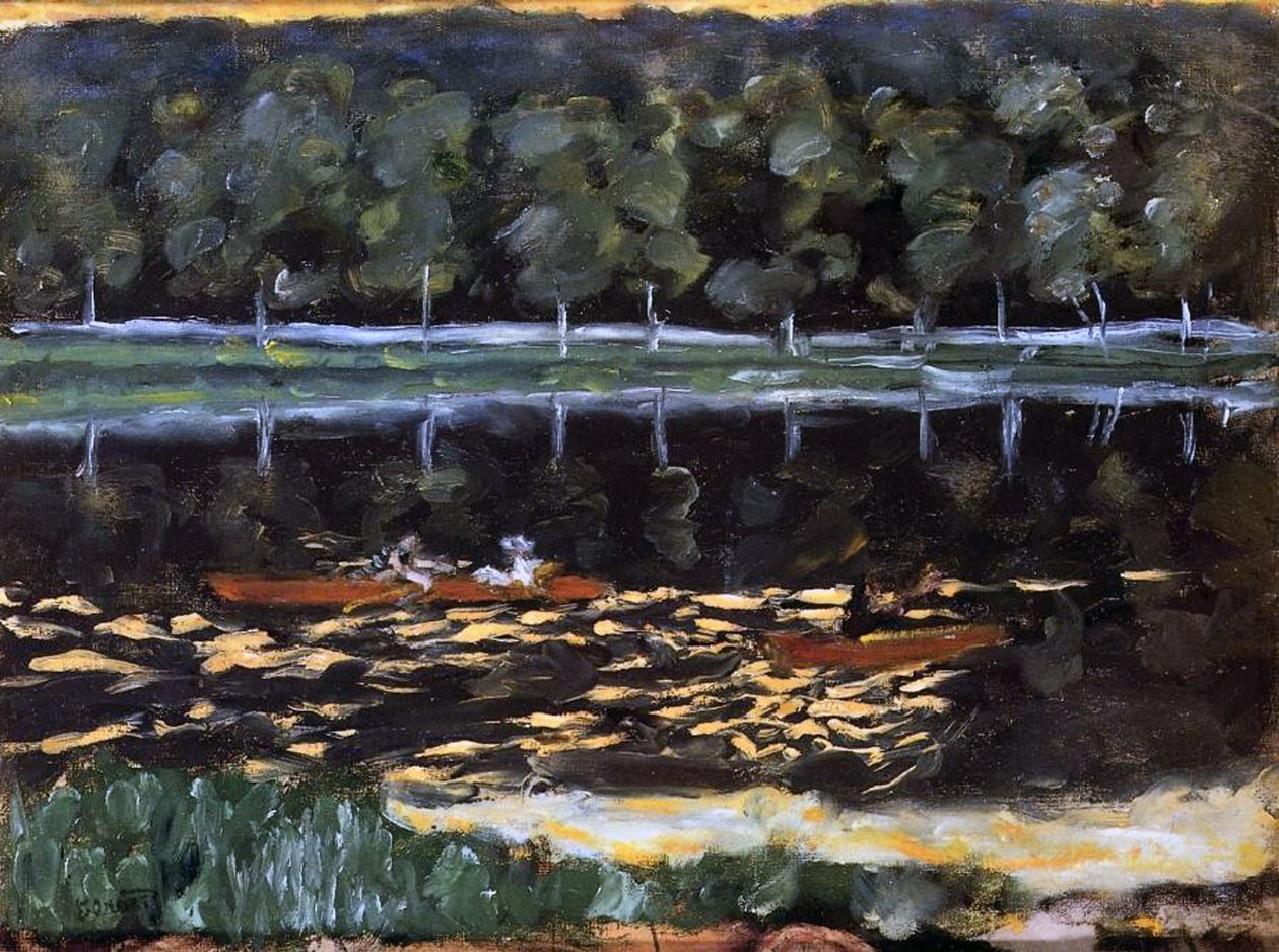 Kürek Partisi, c.1905 by Pierre Bonnard